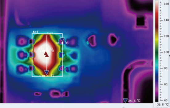 电子元件的设计和包装首要考虑温度因素可用红外热成像检测